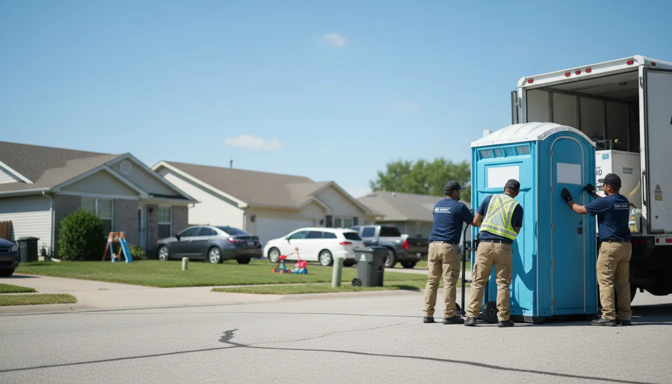 Standard Porta Potty Rentals in Villa Ridge, IL near me